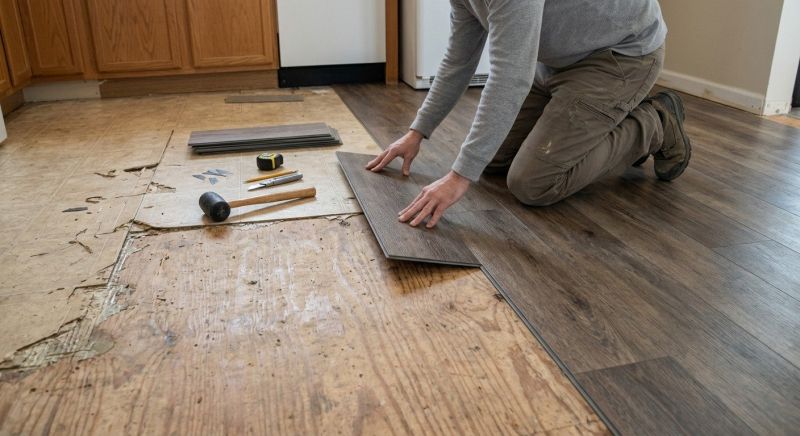 Vinyl Tile Replacement