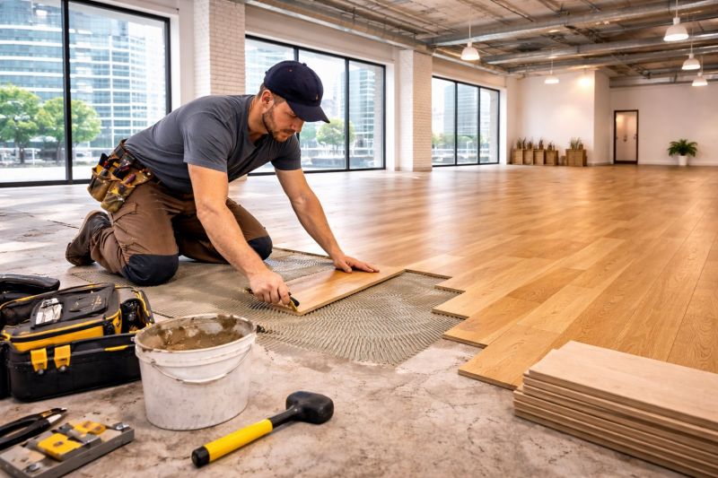 Commercial Hardwood Service in Burke, VA
