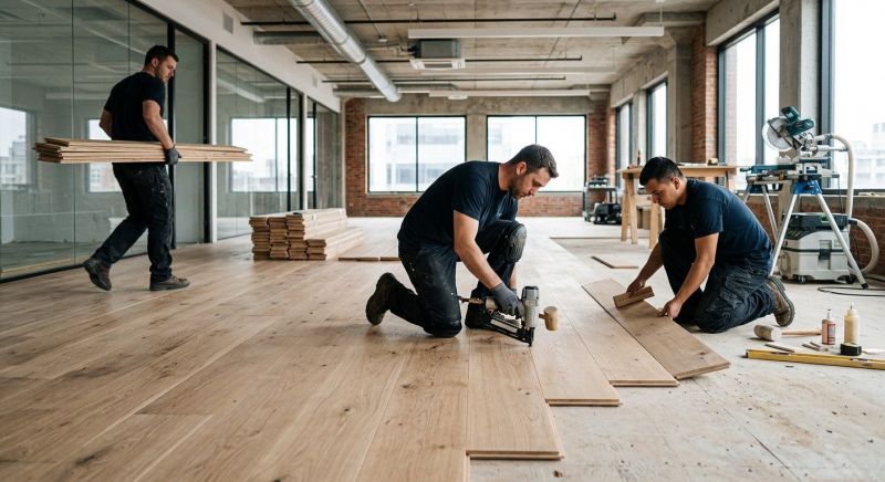 Commercial Hardwood Service in Clifton, VA