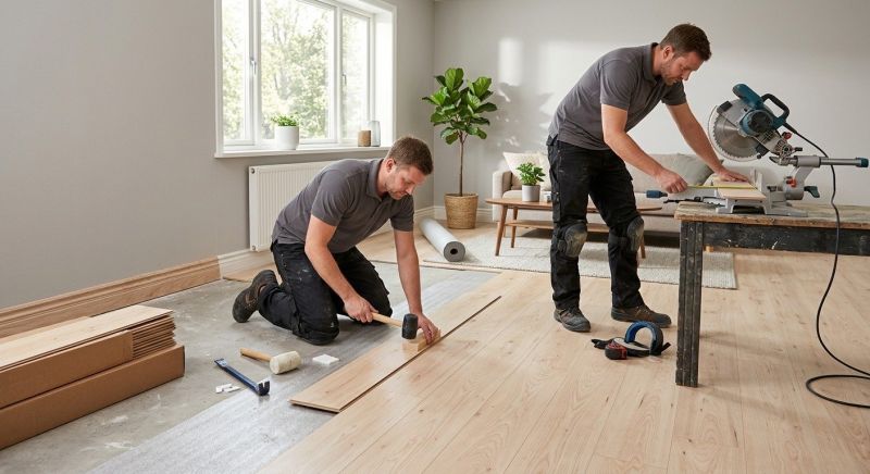 Laminate Floor Installation in Falls Church, VA