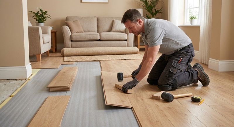 Laminate Floor Installation in Gainesville, VA