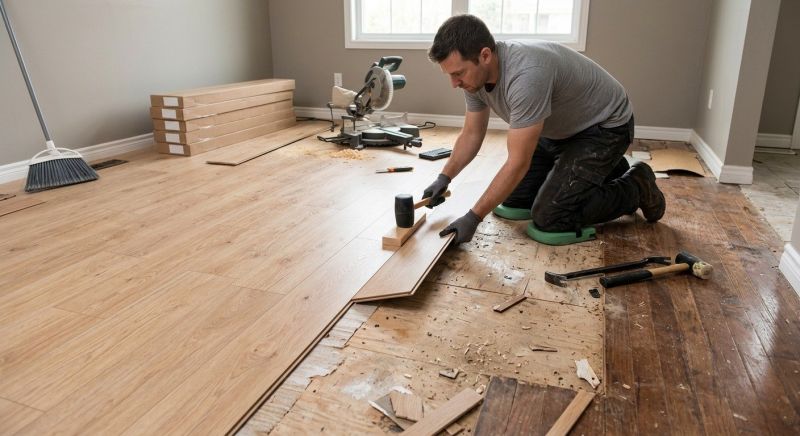 Laminate Floor Installation in Prince William County, VA