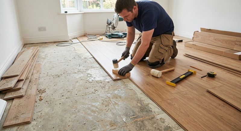 Laminate Floor Installation in Triangle, VA