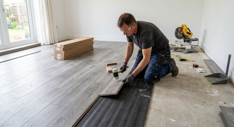 Laminate Floor Installation in Woodbridge, VA
