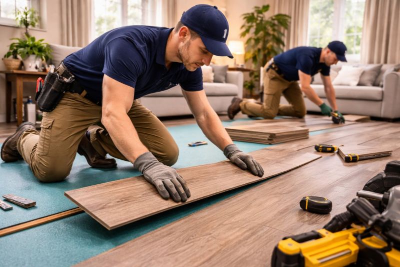 Laminate Floor Replacement in Fauquier County, VA