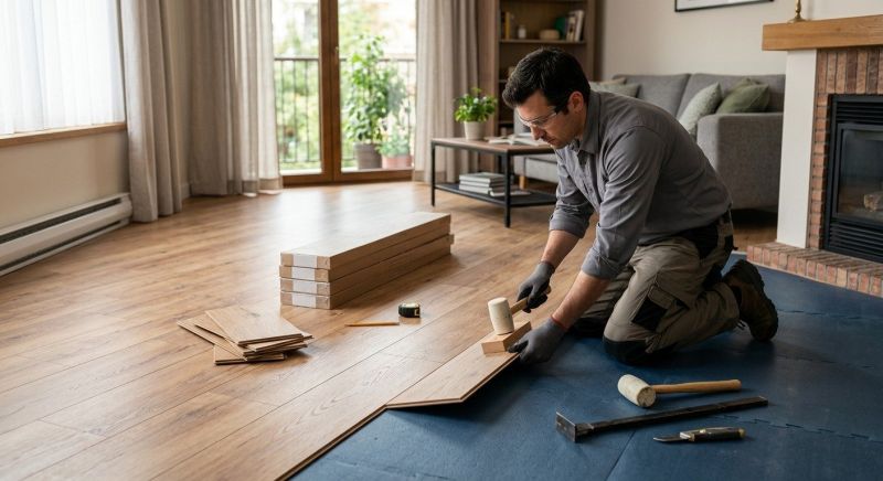Laminate Floor Replacement in Oakton, VA