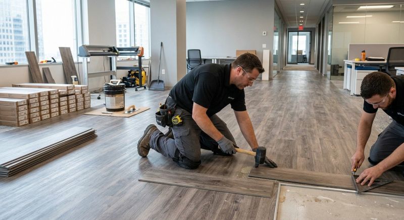 Linoleum Floor Installation in Falls Church, VA