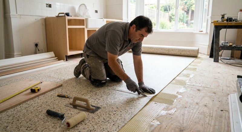 Linoleum Floor Installation in Gainesville, VA