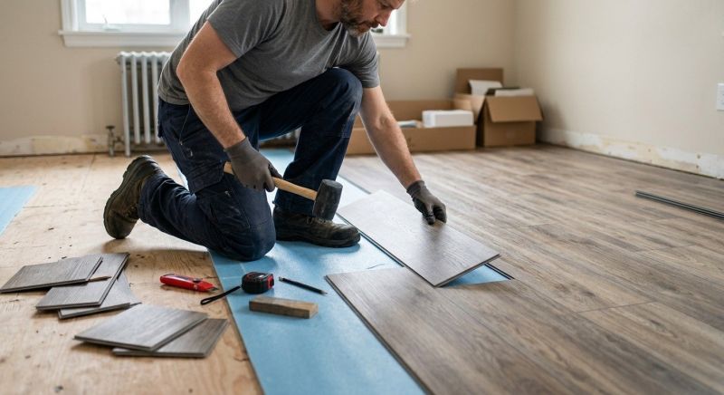 Linoleum Floor Installation in Triangle, VA