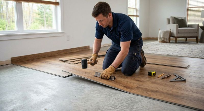 Luxury Vinyl Tile Installation in Vienna, VA