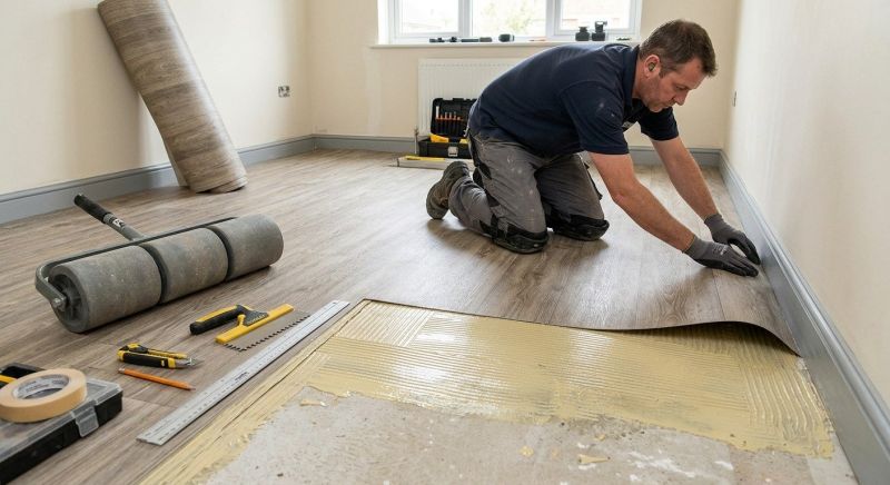 Sheet Flooring Installation in Ashburn, VA