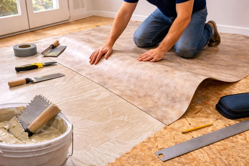 Sheet Flooring Installation in Bristow, VA
