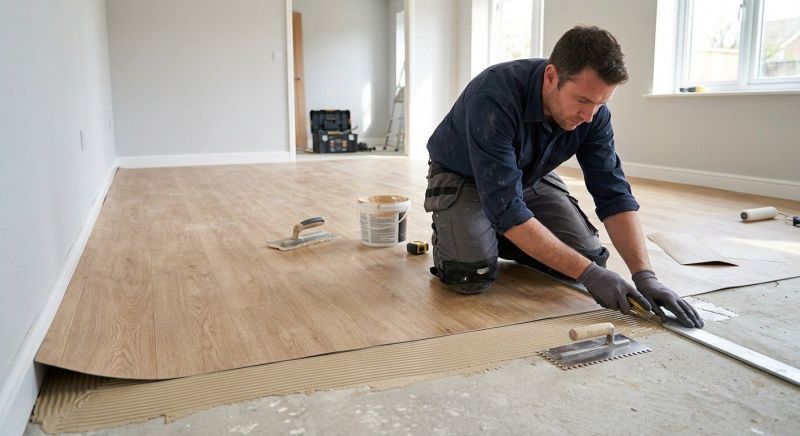Sheet Flooring Installation in Chantilly, VA