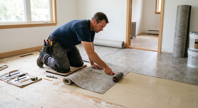 Sheet Vinyl Installation in Bristow, VA