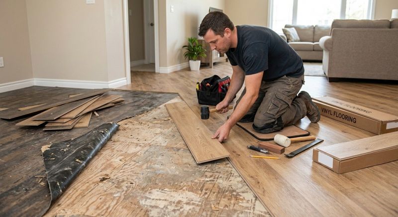 Vinyl Flooring Installation in Bealeton, VA